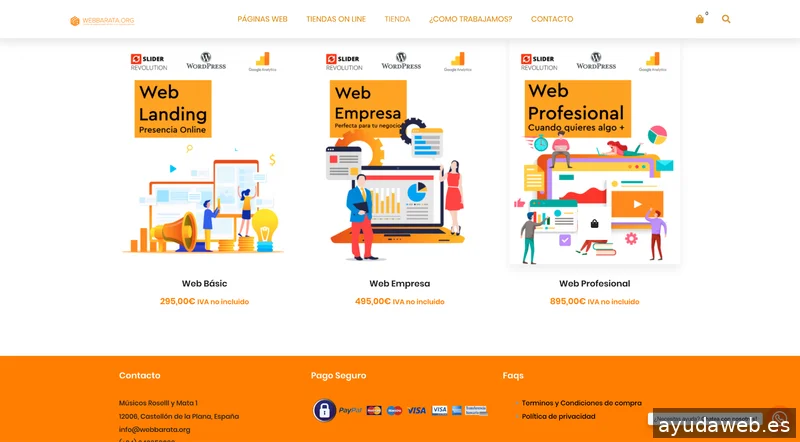 Web Barata España