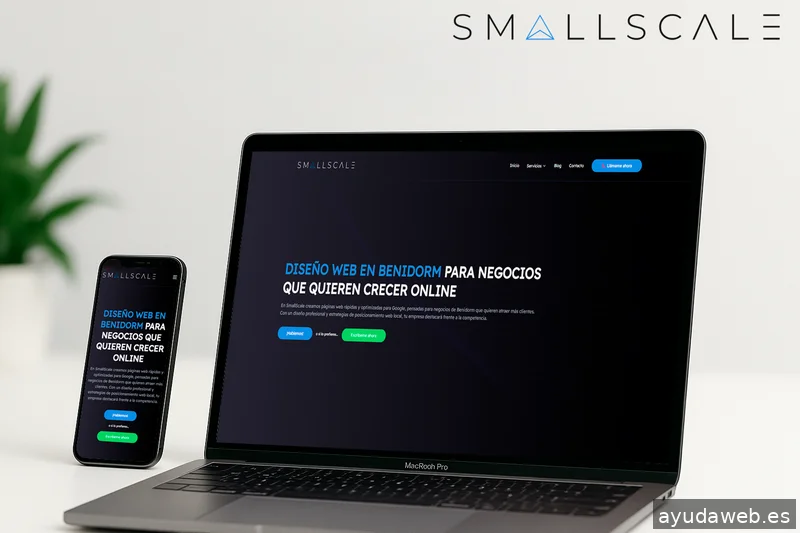 SmallScale - Diseño web Madrid
