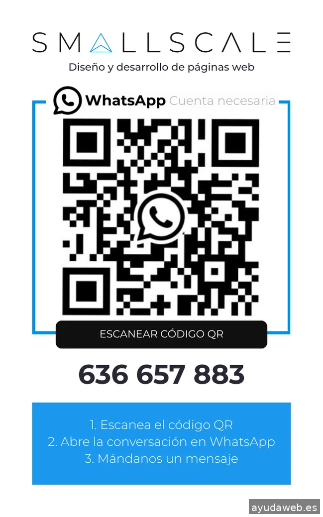 SmallScale - Diseño web Madrid