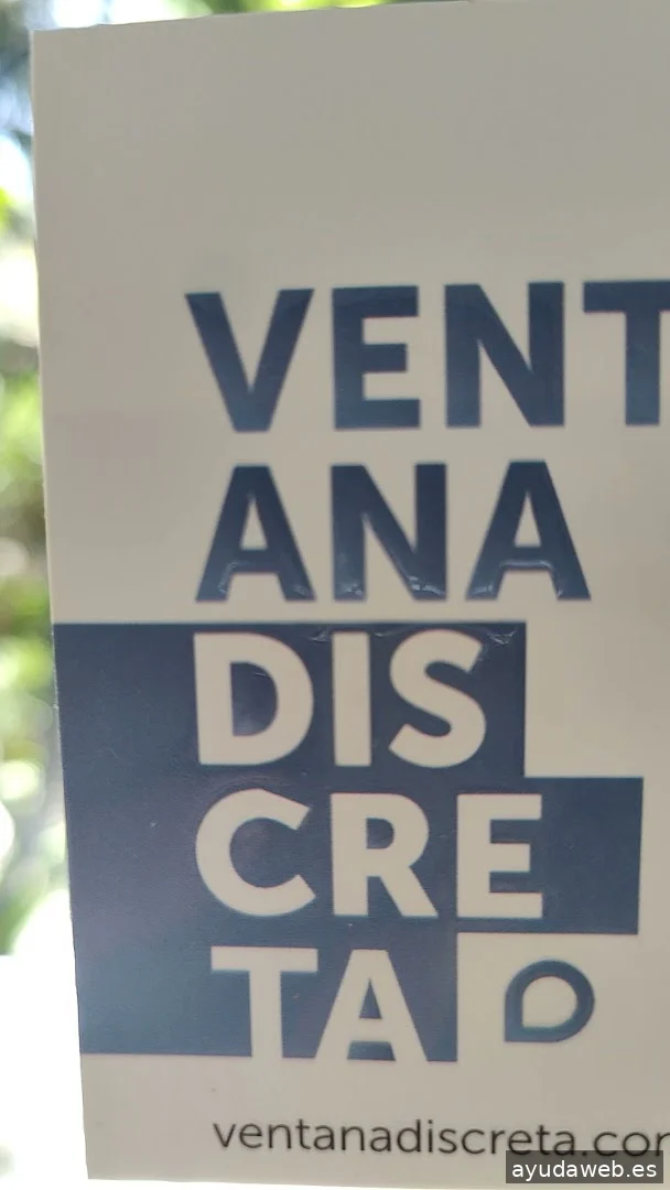 Ventana Discreta