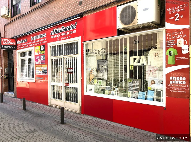 El Más Barato.Imprenta.Rótulos.Diseño Gráfico.Vinilos.Fotocopias al Mayor