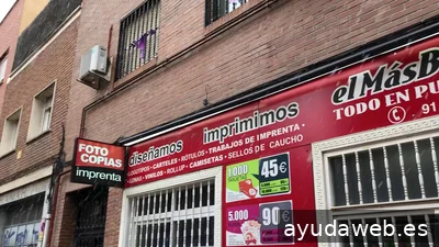 El Más Barato.Imprenta.Rótulos.Diseño Gráfico.Vinilos.Fotocopias al Mayor