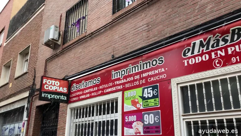 El Más Barato.Imprenta.Rótulos.Diseño Gráfico.Vinilos.Fotocopias al Mayor