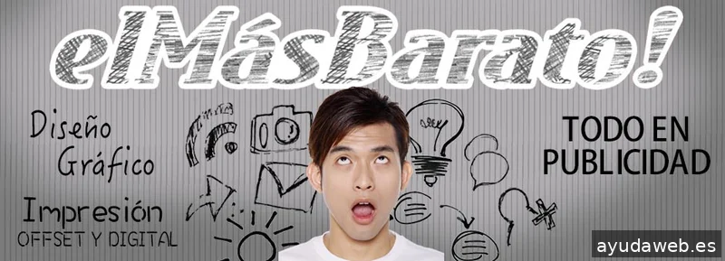 El Más Barato.Imprenta.Rótulos.Diseño Gráfico.Vinilos.Fotocopias al Mayor