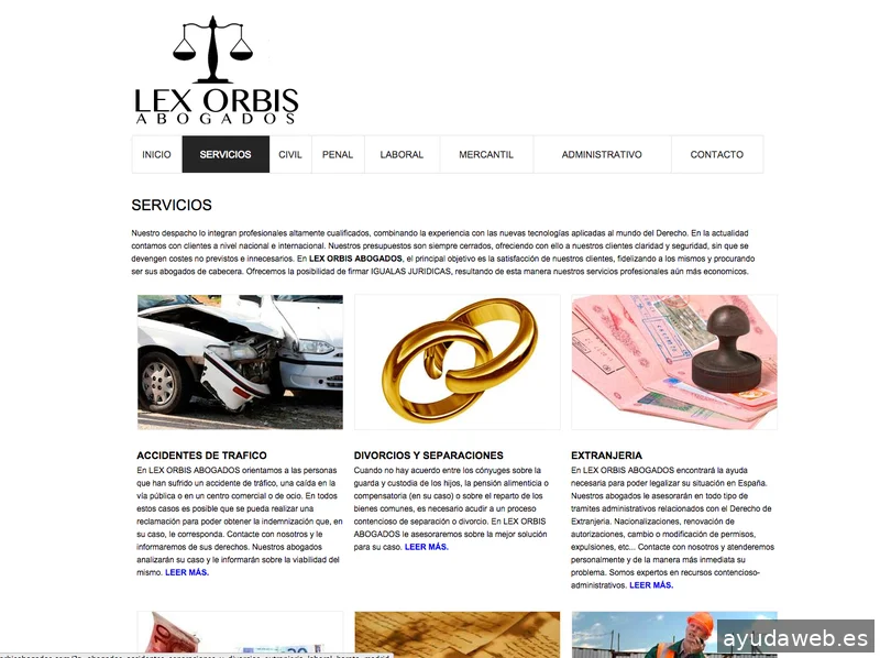 Diseño y programación web Roufet.com / Desarrollo de Software Inmobiliario y WordPress