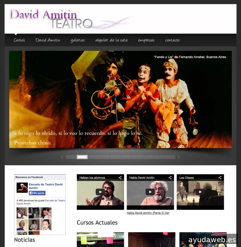 Diseño y programación web Roufet.com / Desarrollo de Software Inmobiliario y WordPress