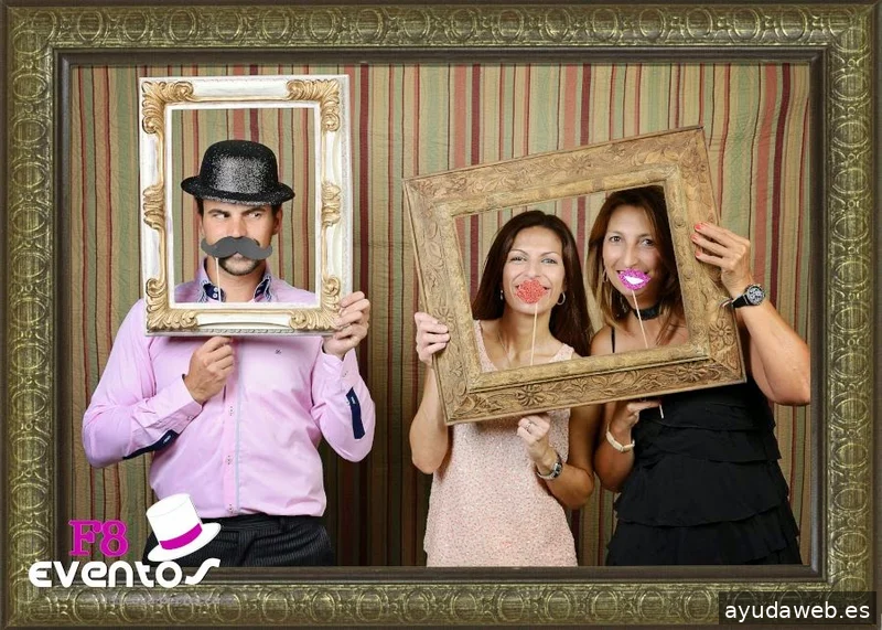 F8 eventos Fotomatón Photocall