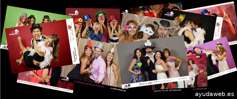 F8 eventos Fotomatón Photocall