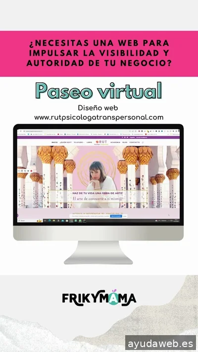 Frikymama - Diseño web - Asesoría y TikTok Marketing para Emprendedores digitales.