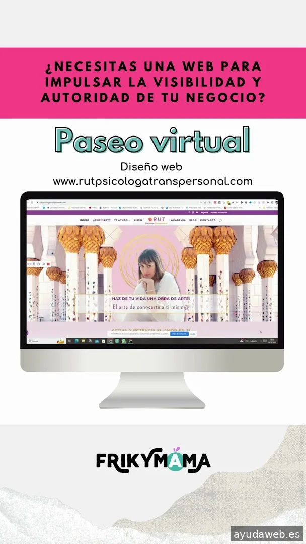 Frikymama - Diseño web - Asesoría y TikTok Marketing para Emprendedores digitales.