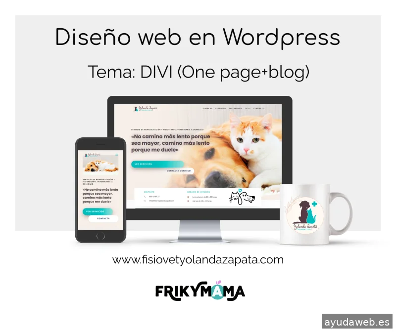 Frikymama - Diseño web - Asesoría y TikTok Marketing para Emprendedores digitales.