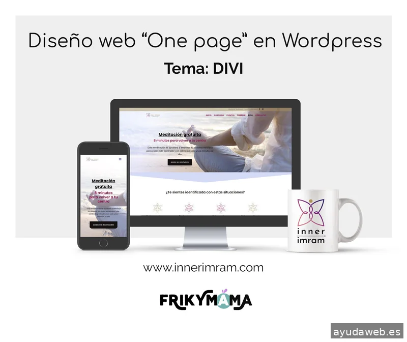 Frikymama - Diseño web - Asesoría y TikTok Marketing para Emprendedores digitales.