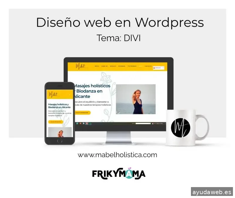 Frikymama - Diseño web - Asesoría y TikTok Marketing para Emprendedores digitales.