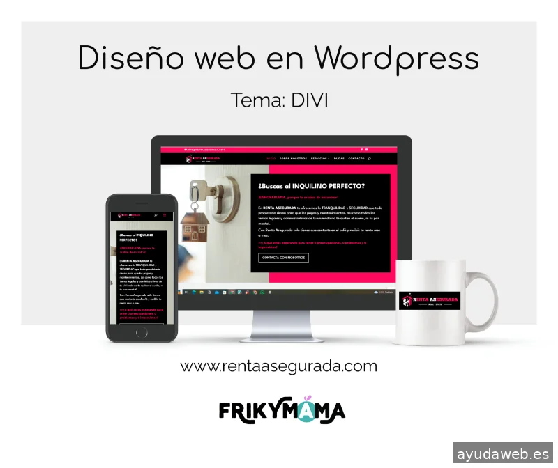 Frikymama - Diseño web - Asesoría y TikTok Marketing para Emprendedores digitales.