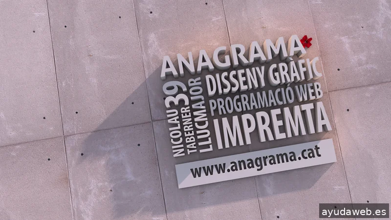 Anagrama* Disseny