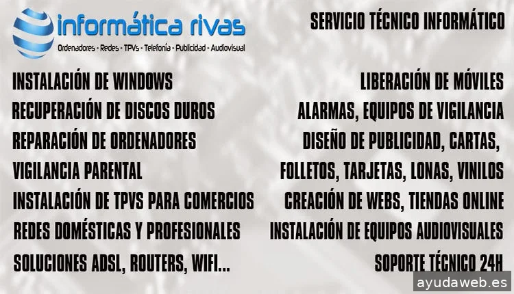 Informática Rivas Reparación Ordenadores, PC y Mac