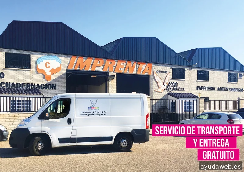 Gráficas La Paz Madrid ofrece servicios de imprenta, diseño gráfico y publicidad digital.