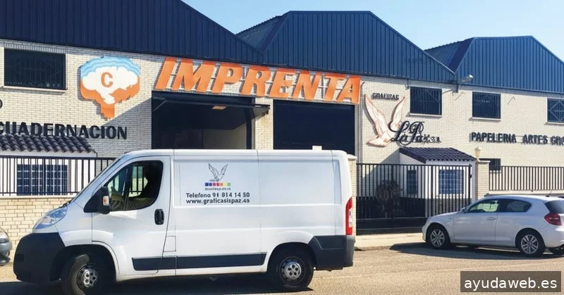 Gráficas La Paz Madrid ofrece servicios de imprenta, diseño gráfico y publicidad digital.