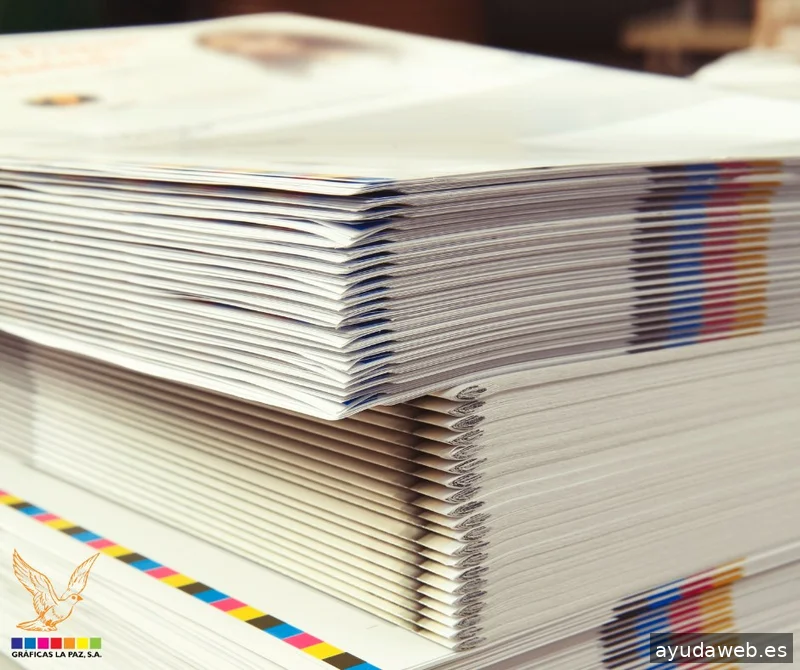 Gráficas La Paz Madrid ofrece servicios de imprenta, diseño gráfico y publicidad digital.