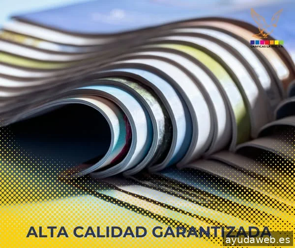 Gráficas La Paz Madrid ofrece servicios de imprenta, diseño gráfico y publicidad digital.