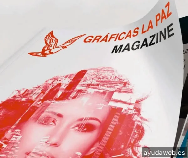 Gráficas La Paz Madrid ofrece servicios de imprenta, diseño gráfico y publicidad digital.