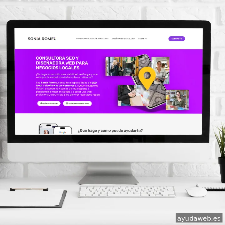 Sonia Romeu | SEO Local | Diseño web