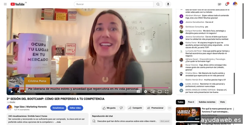 Inge Sáez | Marketing Honesto 2021 S.L.