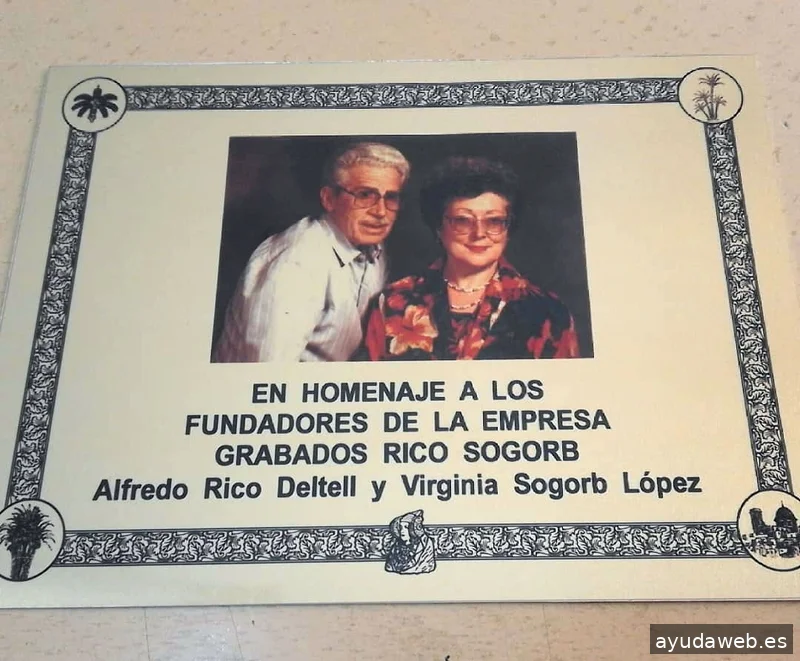 Grabado Impresiones Rótulos Rico Sogorb