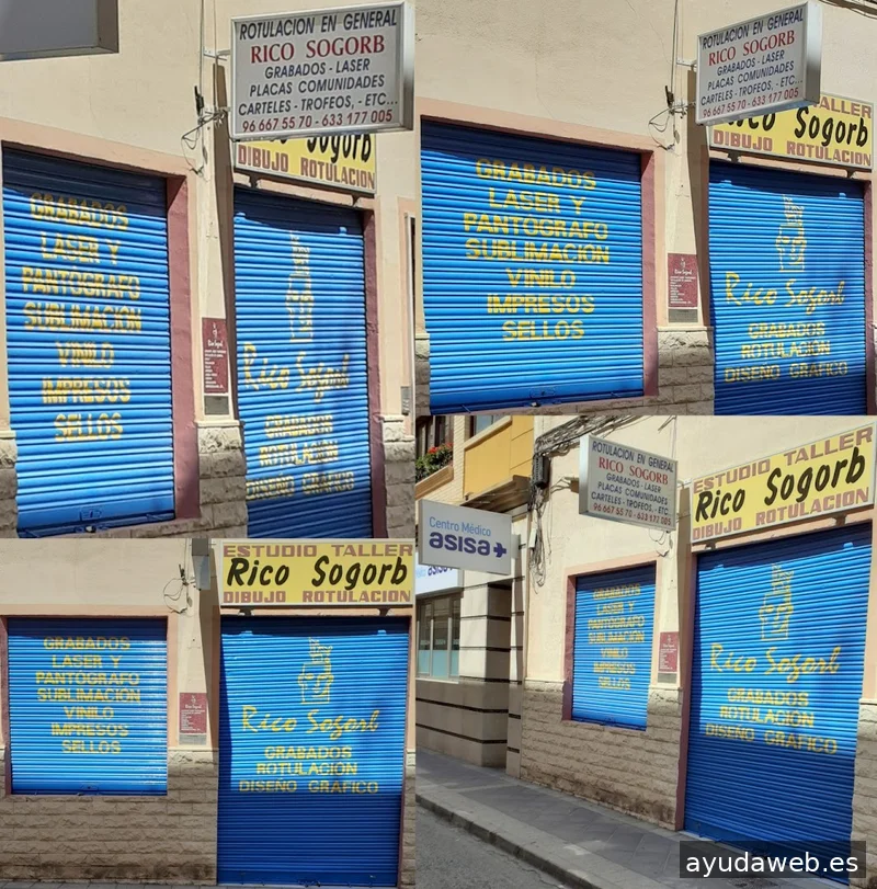 Grabado Impresiones Rótulos Rico Sogorb