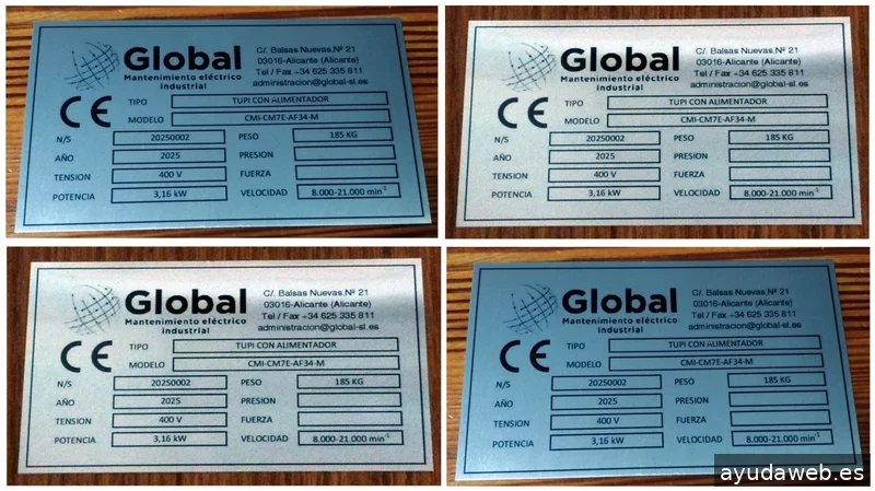 Grabado Impresiones Rótulos Rico Sogorb