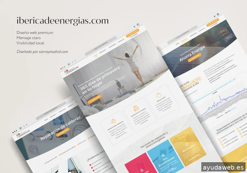 Sierra y Madrid · Diseño de páginas web claras y eficaces