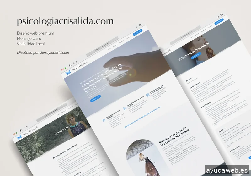 Sierra y Madrid · Diseño de páginas web claras y eficaces