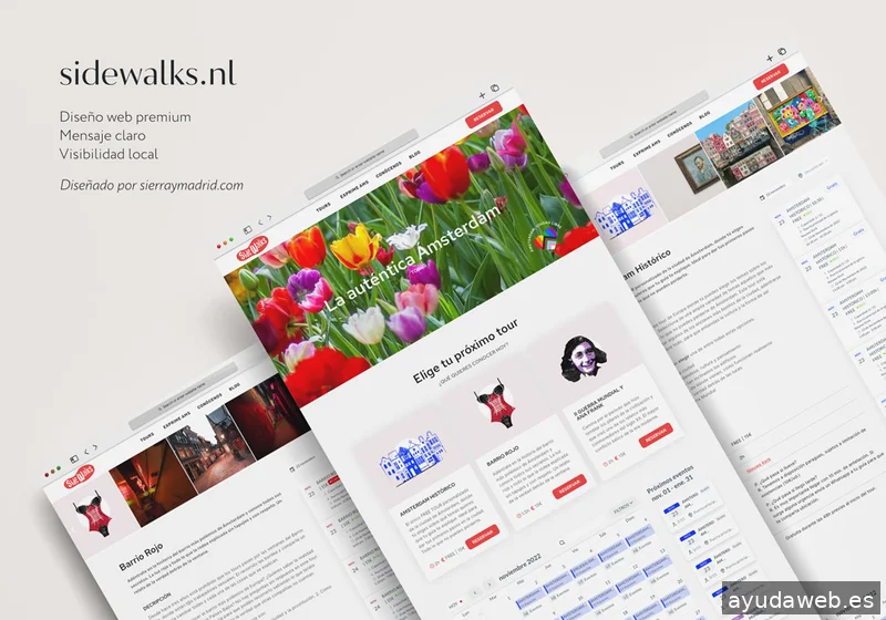 Sierra y Madrid · Diseño de páginas web claras y eficaces