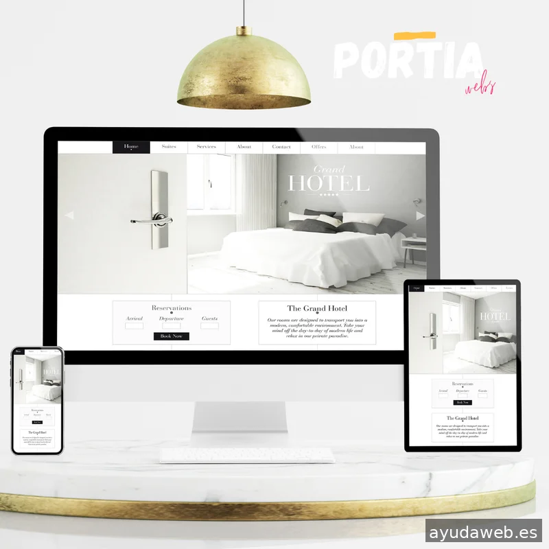 Diseño web l Marketing digital l Portia WEBs