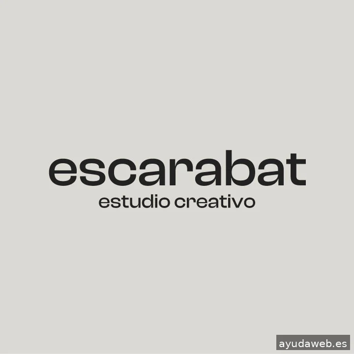 escarabat ® estudio creativo · Branding | Diseño Gráfico | Web | Area de Producción
