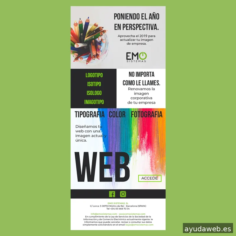 EMO sistemas, sl - Diseño web y programación | Diseño gráfico