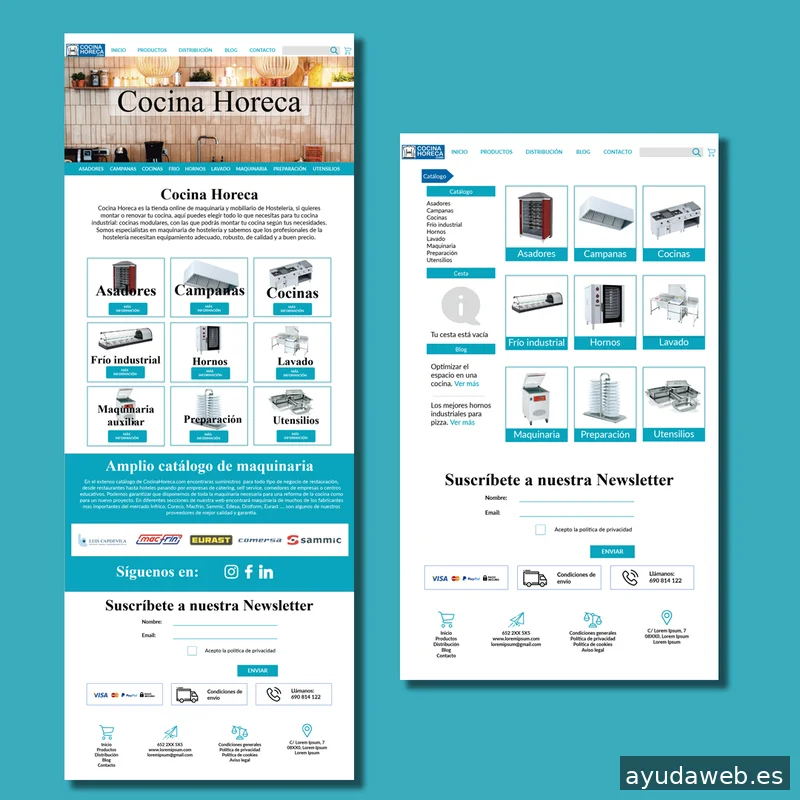 EMO sistemas, sl - Diseño web y programación | Diseño gráfico