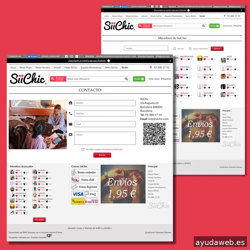 EMO sistemas, sl - Diseño web y programación | Diseño gráfico
