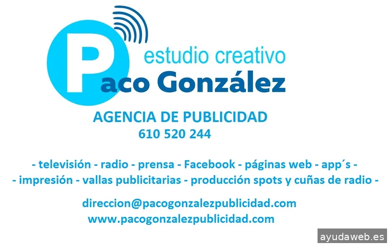 Agencia de Publicidad Estudio Creativo Paco González