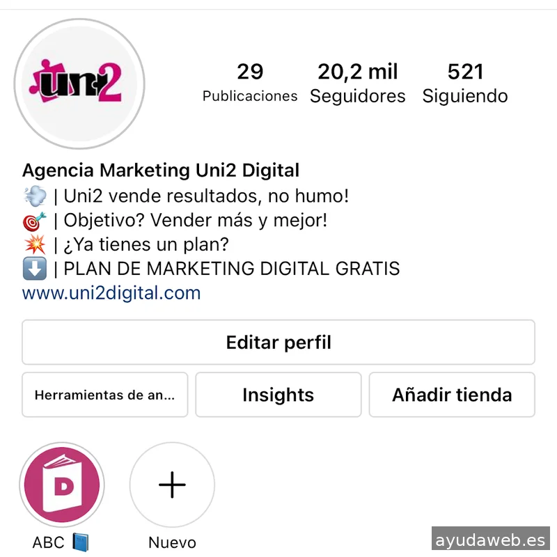 Agencia de Marketing Uni2 Digital S.L.