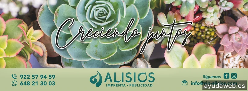 Imprenta Alisios - Diseño y publicidad