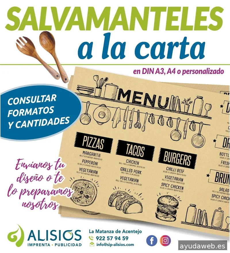 Imprenta Alisios - Diseño y publicidad