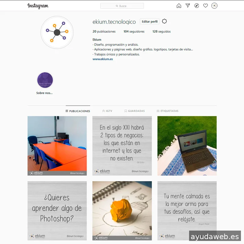 Ekium. Equilibrio tecnológico