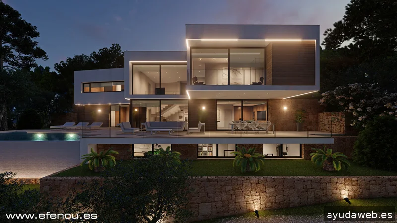 efeNOU · Infografía 3D (Infoarquitectura Alicante - Valencia)