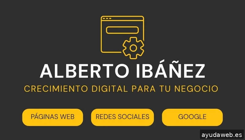 Alberto Ibáñez: Diseño páginas web y crecimiento digital
