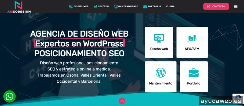 AMCODESIGN | Expertos en Diseño Web y Posicionamiento SEO en el Vallés