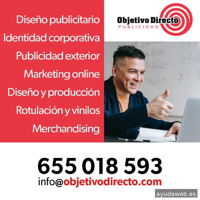 OBJETIVO DIRECTO PUBLICIDAD