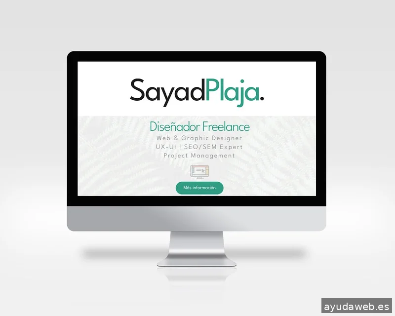 Sayad Plaja | Diseño Web, Posicionamiento SEO, Diseño Gráfico