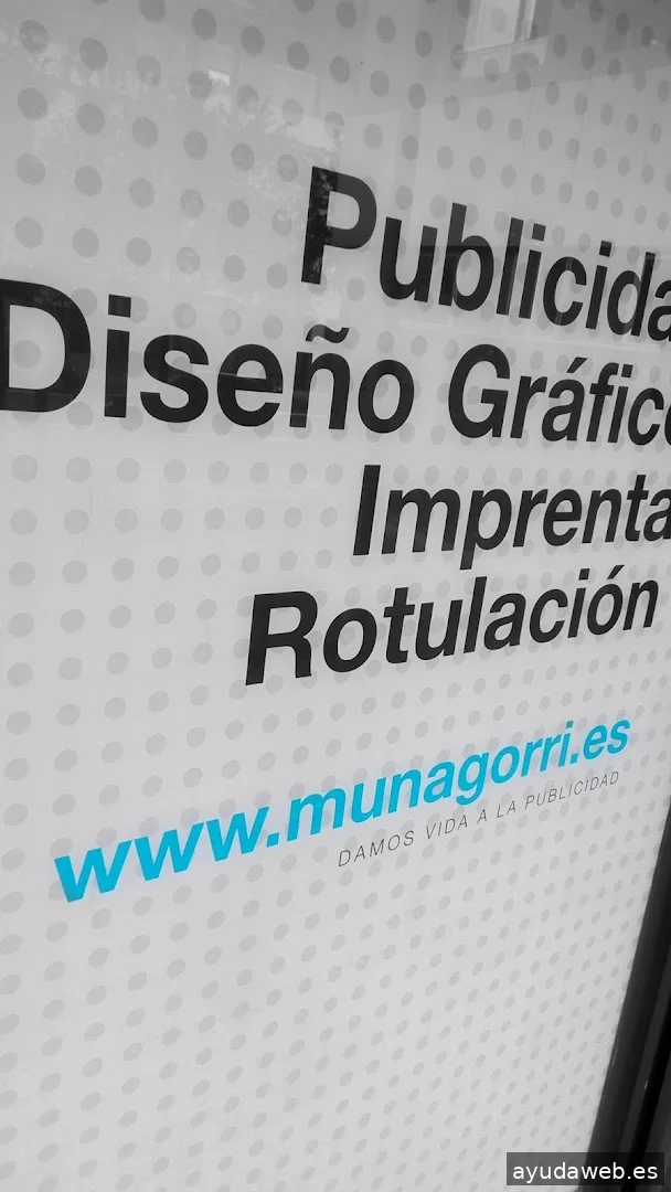 Muñagorri Agencia de publicidad | diseño grafico | rotulacion | imprenta