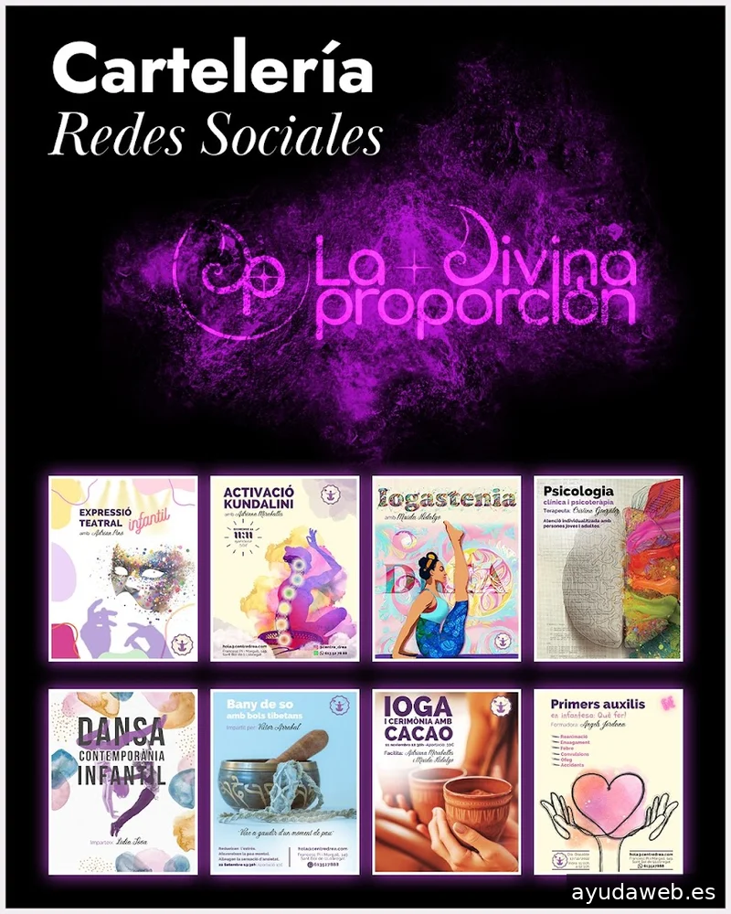 La Divina Proporción - Diseño web Viladecans